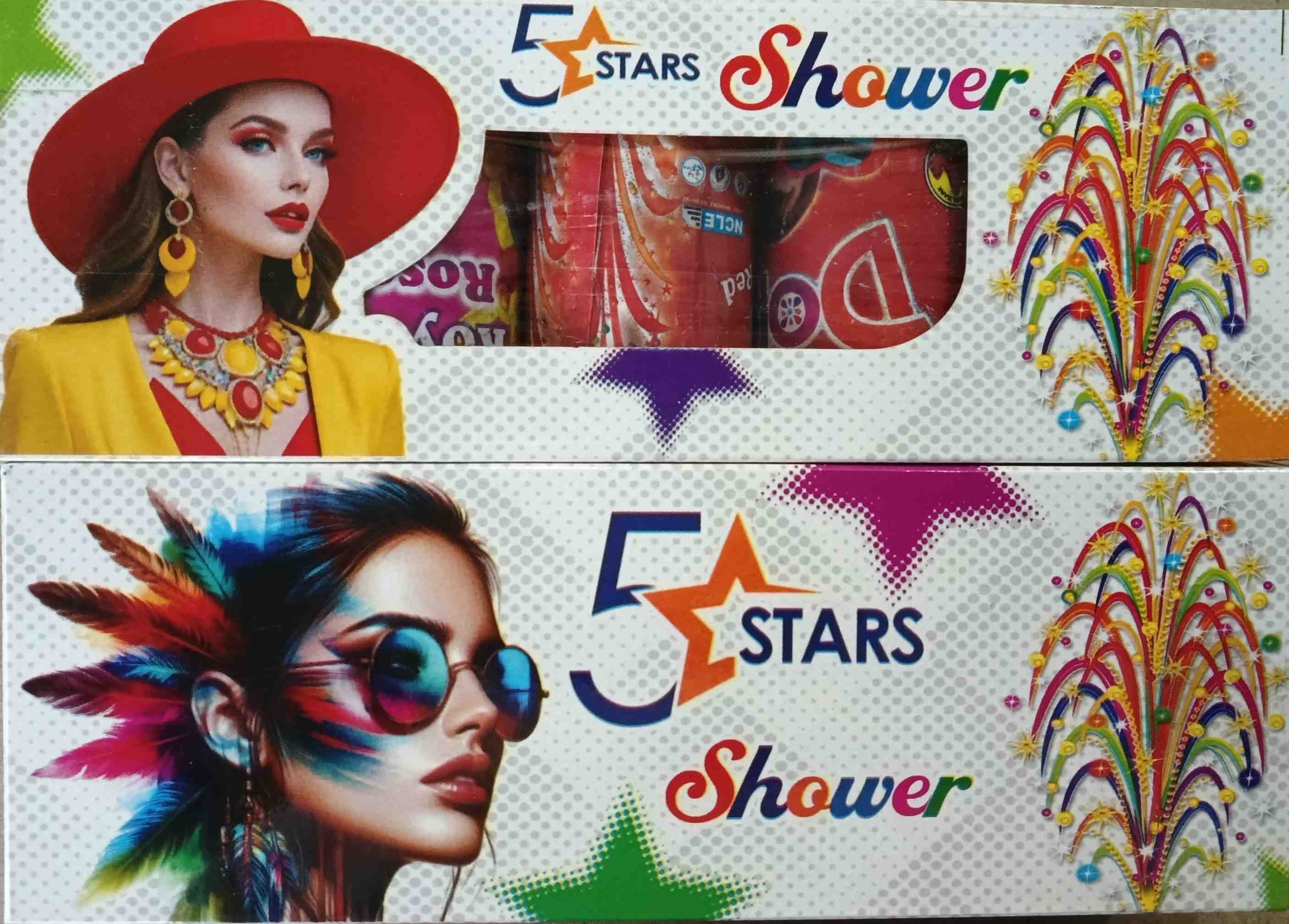 5 Star Shower (5 Pcs)