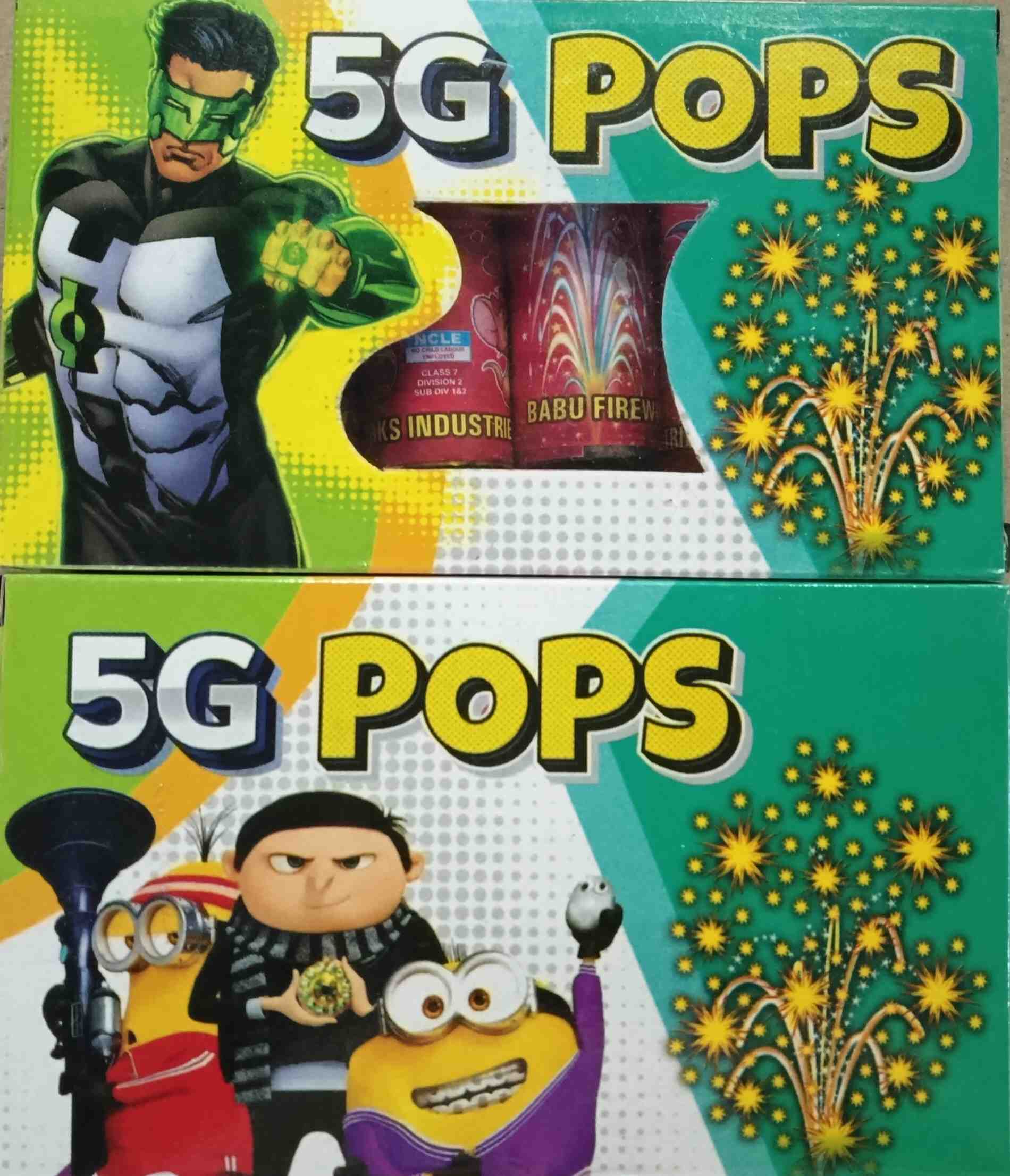 5 G Pops (5 Pcs)