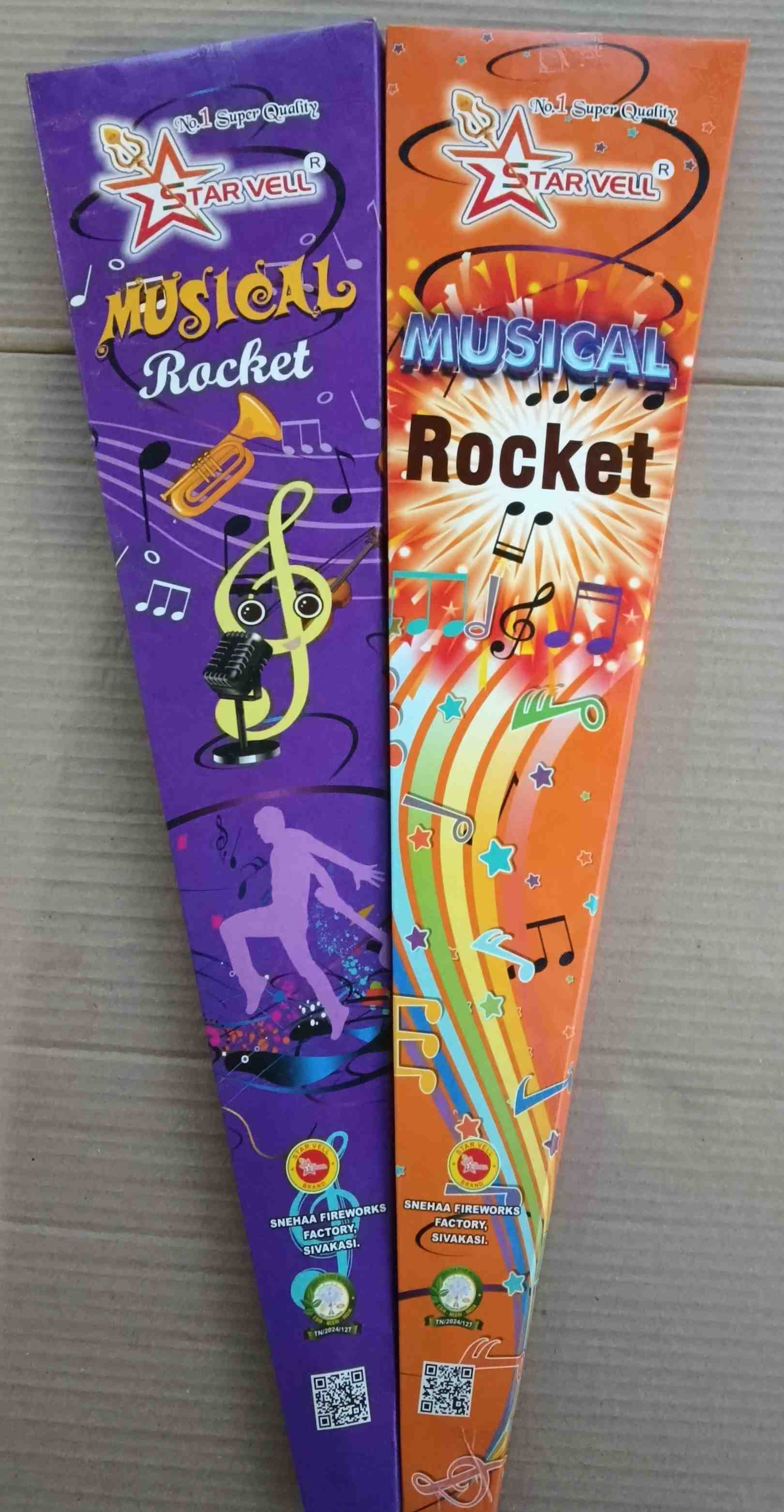 Musical Rocket (5 Pcs)