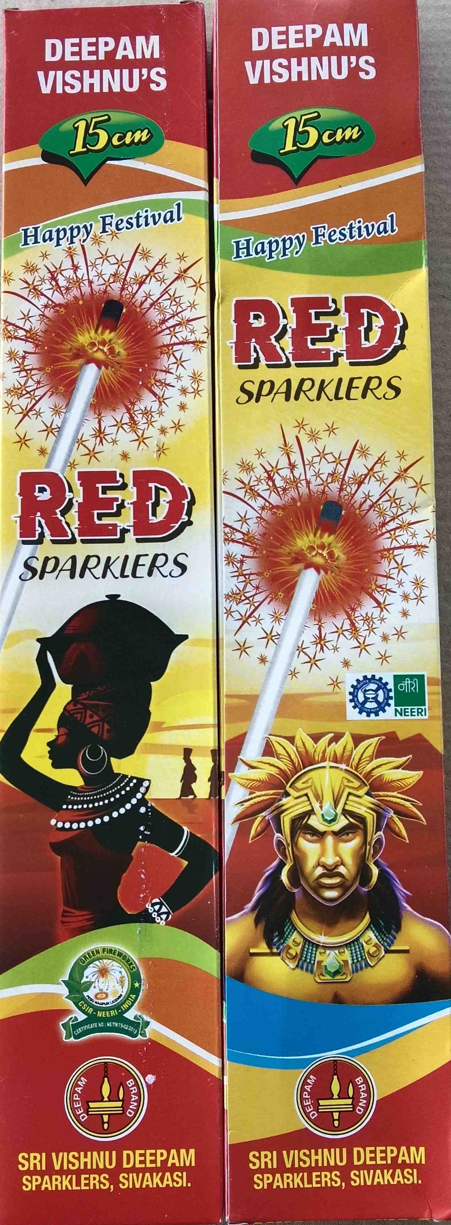 15cm Red Sparklers